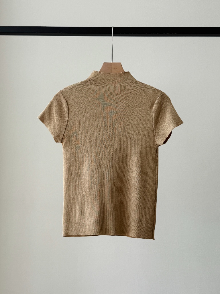 Nely Cap Sleeve Knit Top (Discounted-Free size)