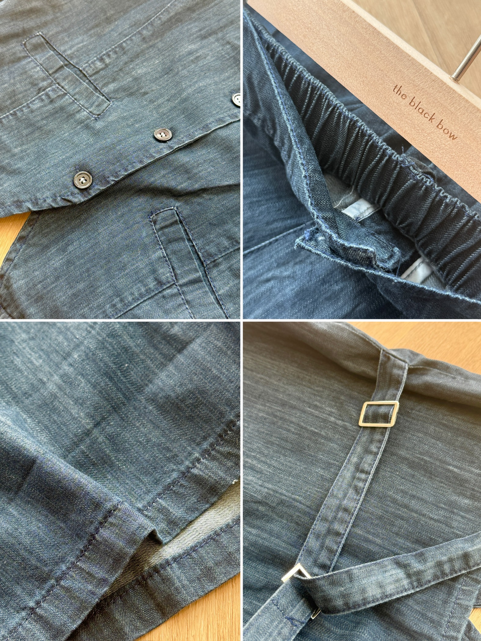 Lauren Denim Vest & Shorts Set (Discounted-M size)