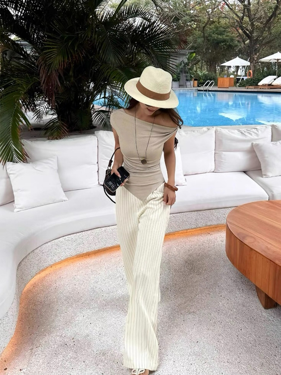 Kya One Shoulder Top