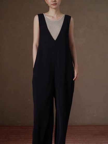 River Suspender Jumpsuit