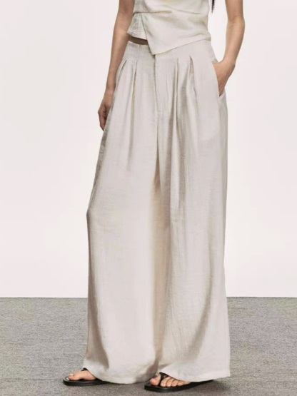 Delfyna Asymmetric Tube Top & Pants Set