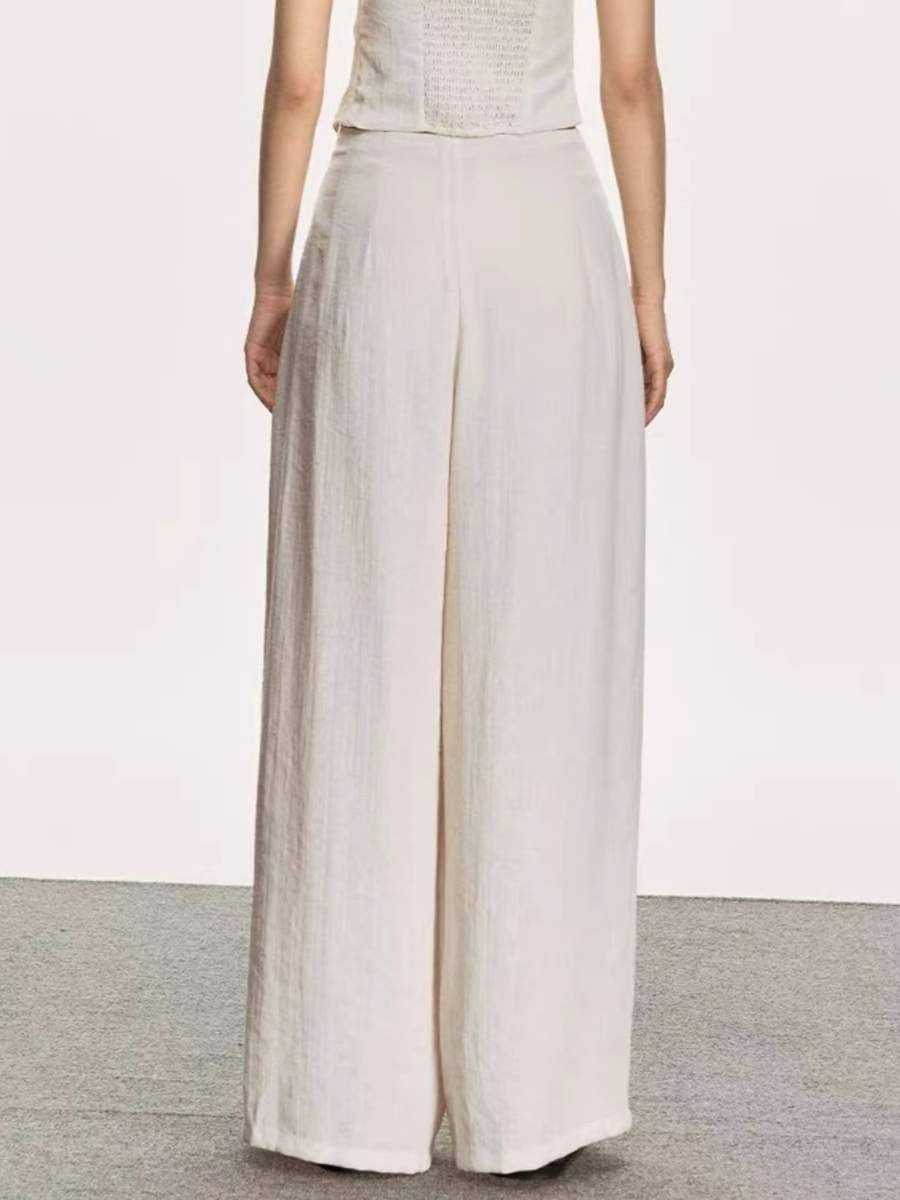 Delfyna Asymmetric Tube Top & Pants Set