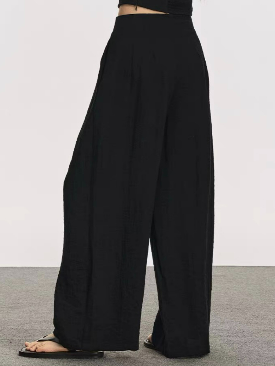 Delfyna Asymmetric Tube Top & Pants Set