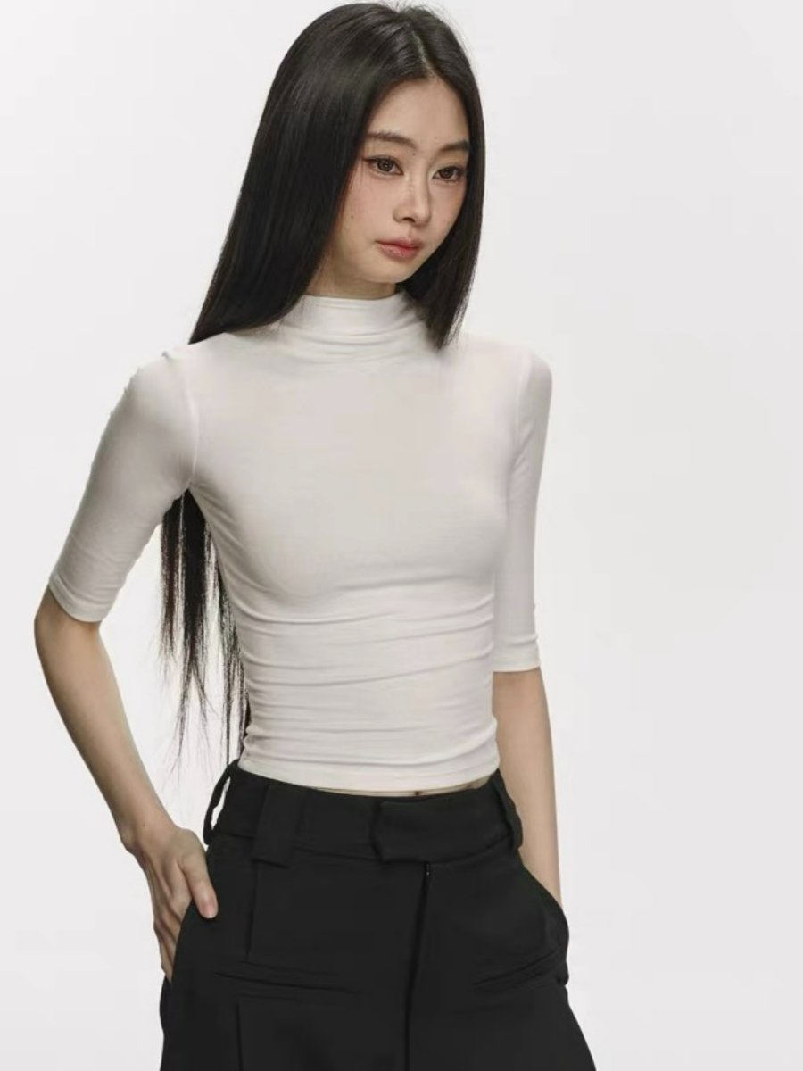 Dede Mid Neck Top