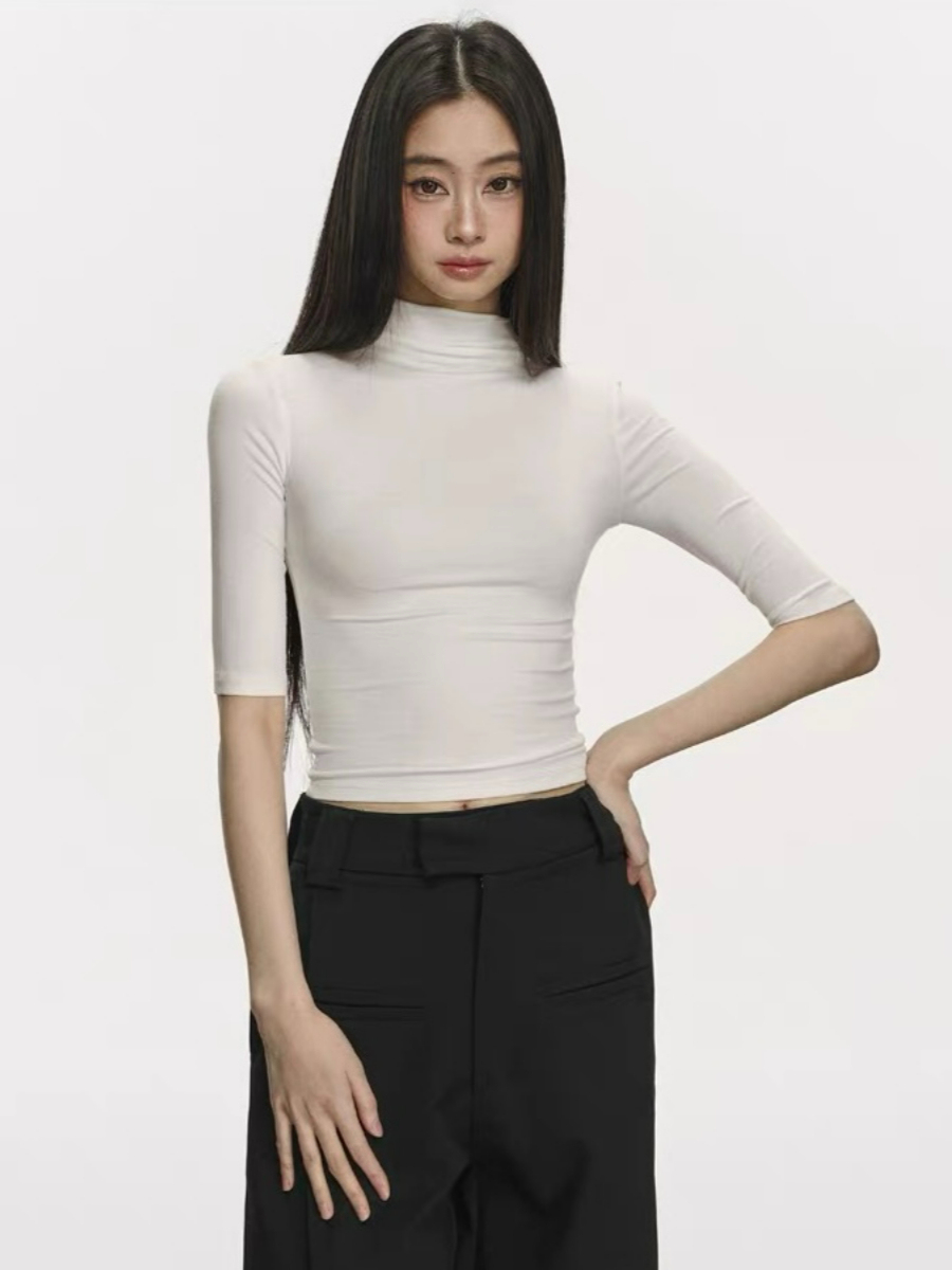 Dede Mid Neck Top