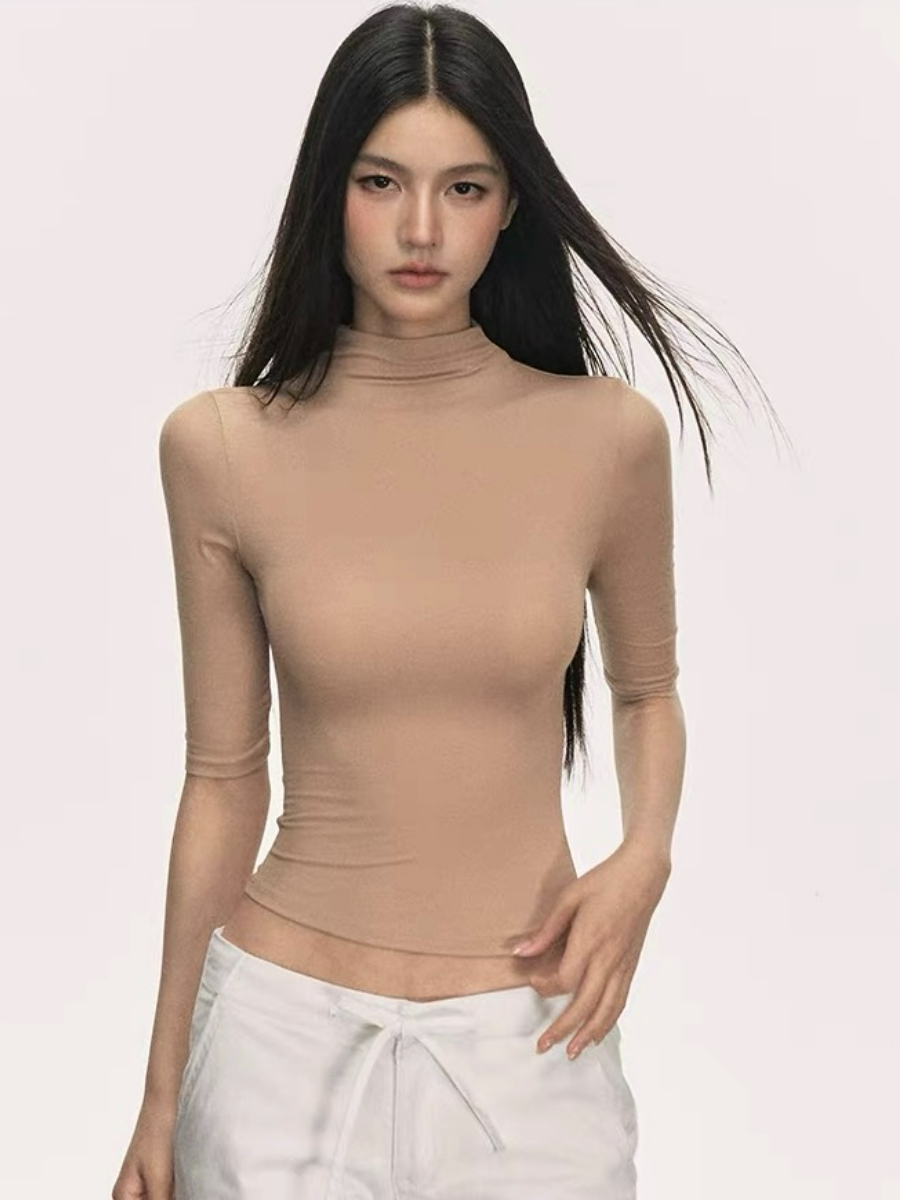 Dede Mid Neck Top