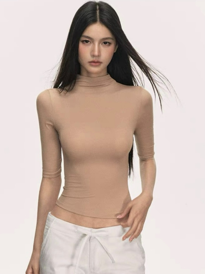 Dede Mid Neck Top