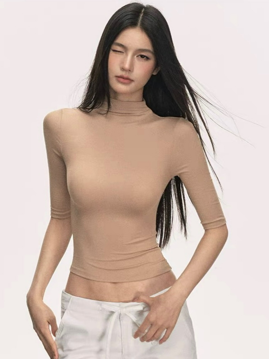Dede Mid Neck Top