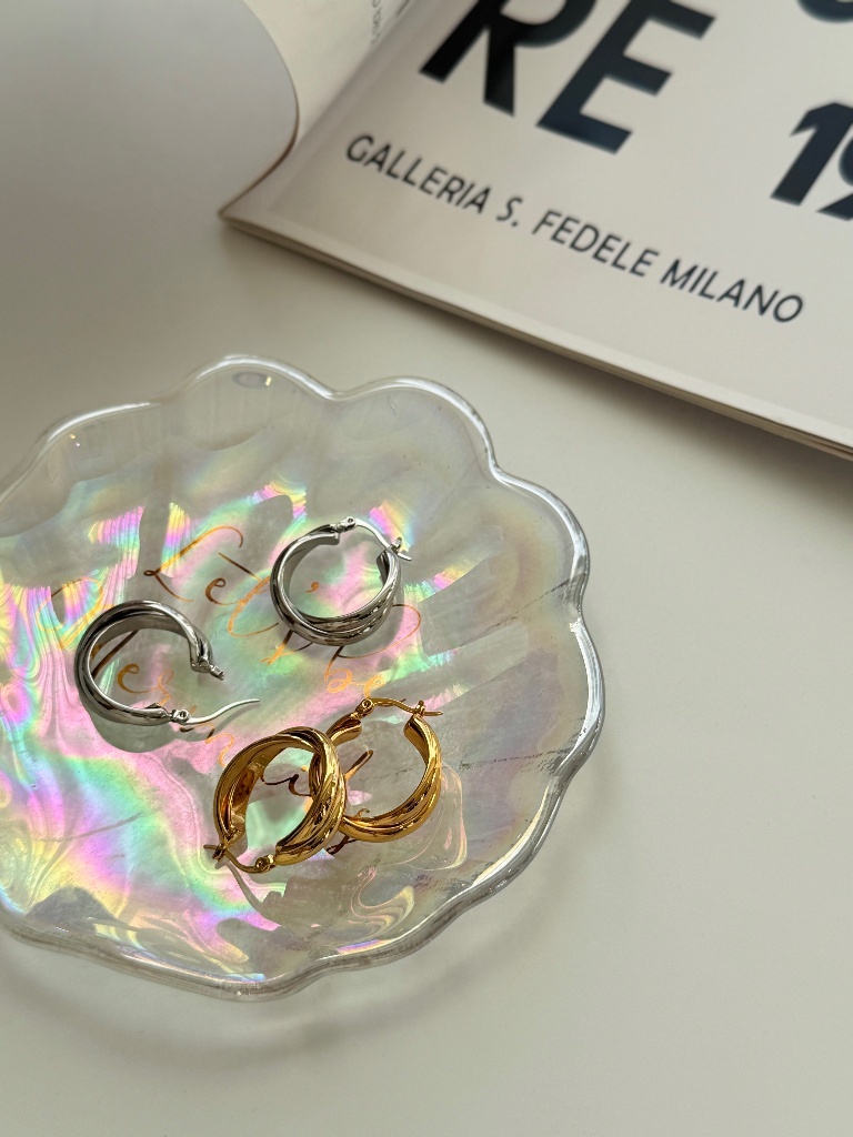 Chae-Won Double Hoop Earrings