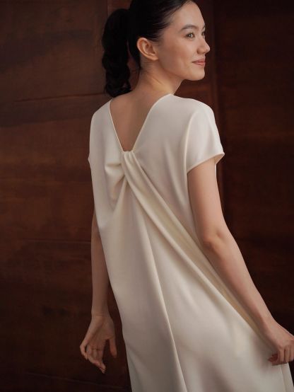 Rebecca Twist Front Dress
