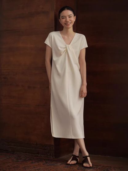 Rebecca Twist Front Dress