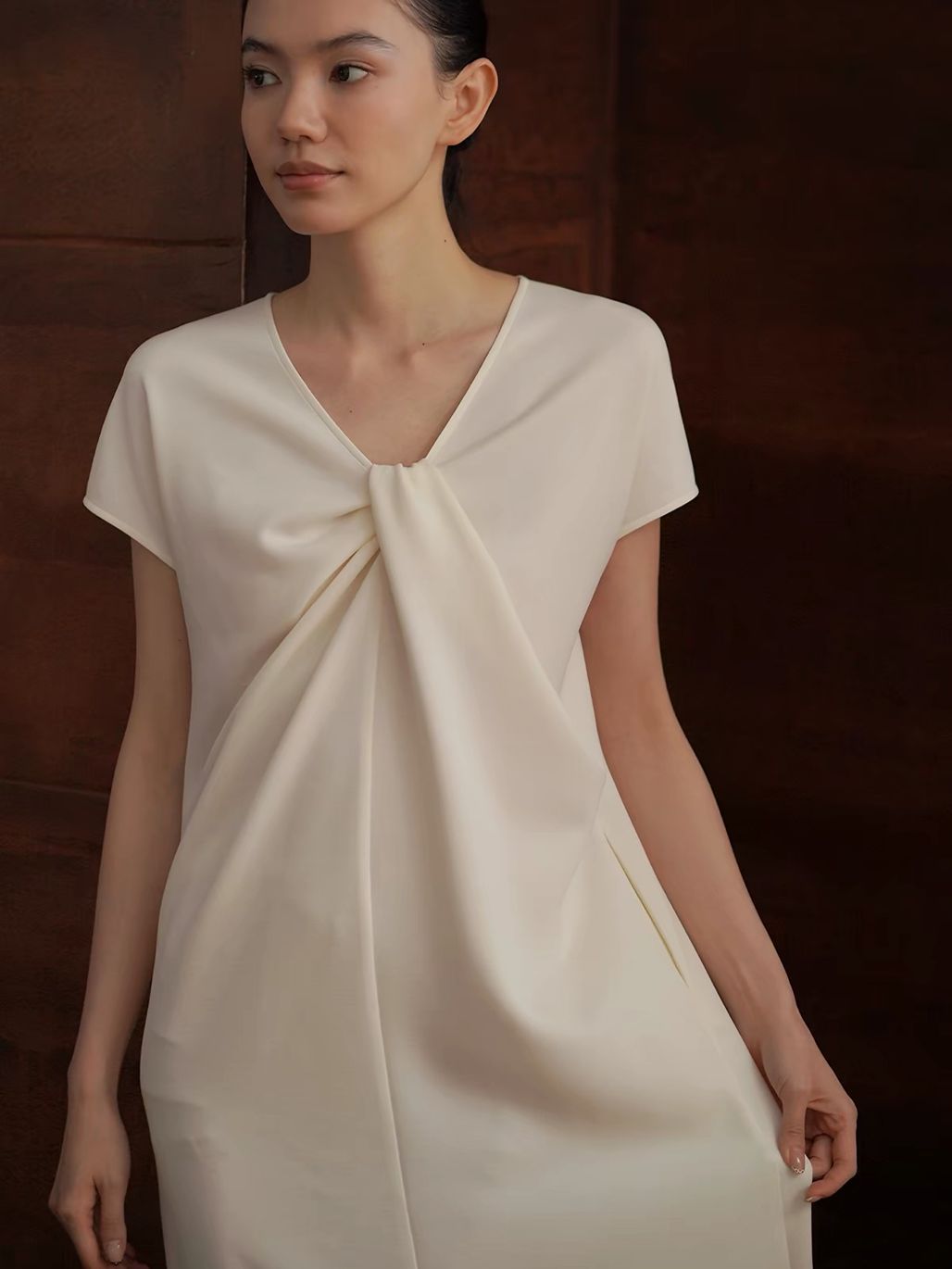 Rebecca Twist Front Dress