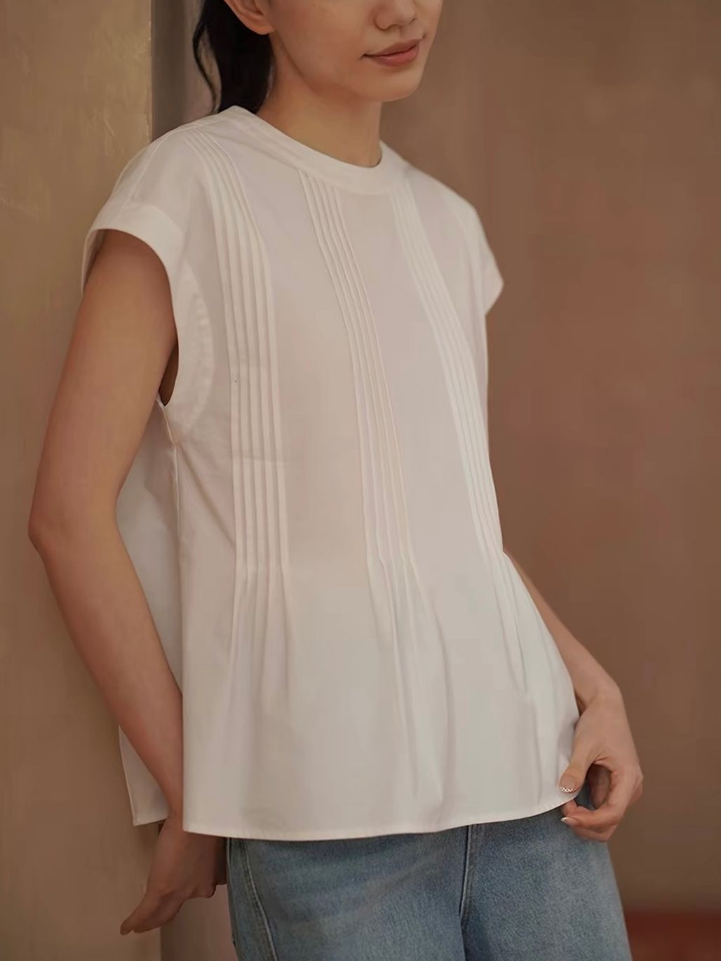 Reed Babydoll Blouse