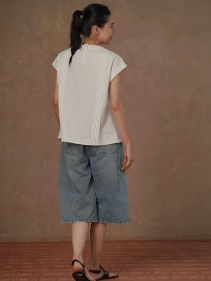 Reed Babydoll Blouse