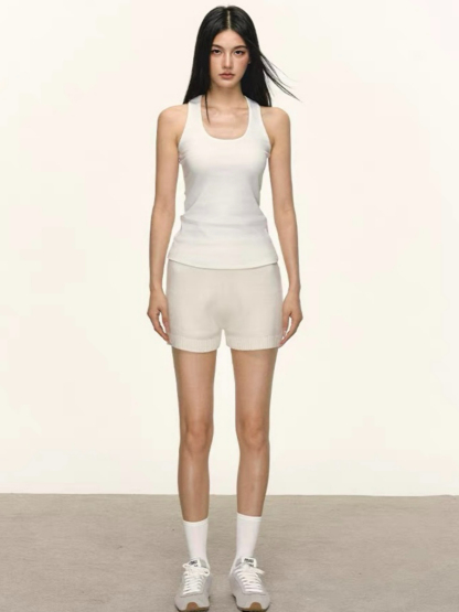Devika Deep-V Sweater, Singlet & Shorts Set