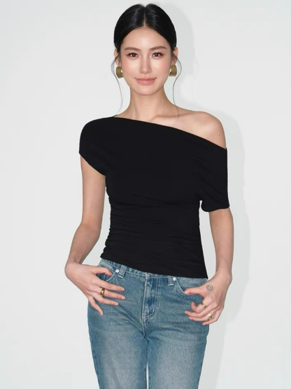 Kya One Shoulder Top