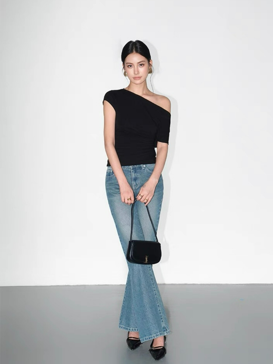Kya One Shoulder Top
