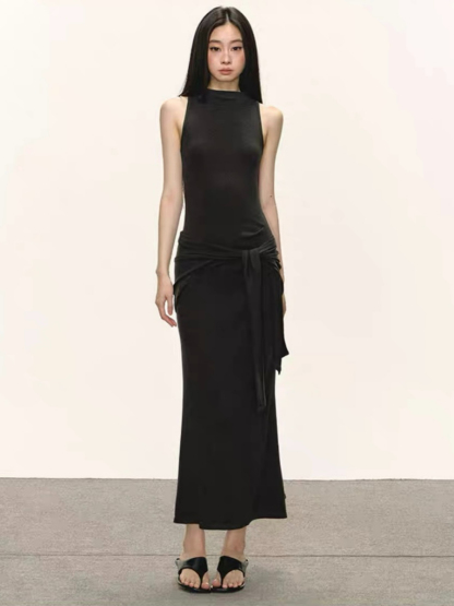 Devynn Waist Tie Bodycon Dress