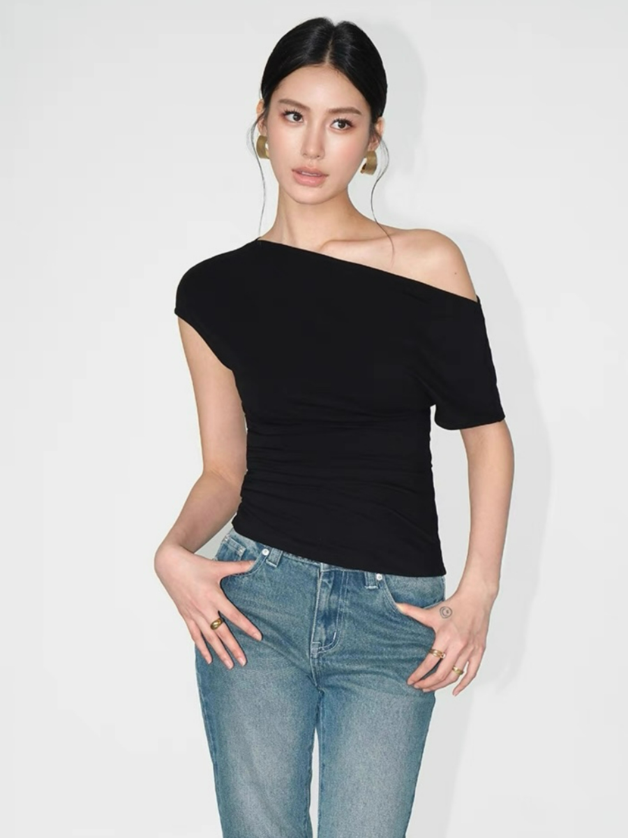 Kya One Shoulder Top