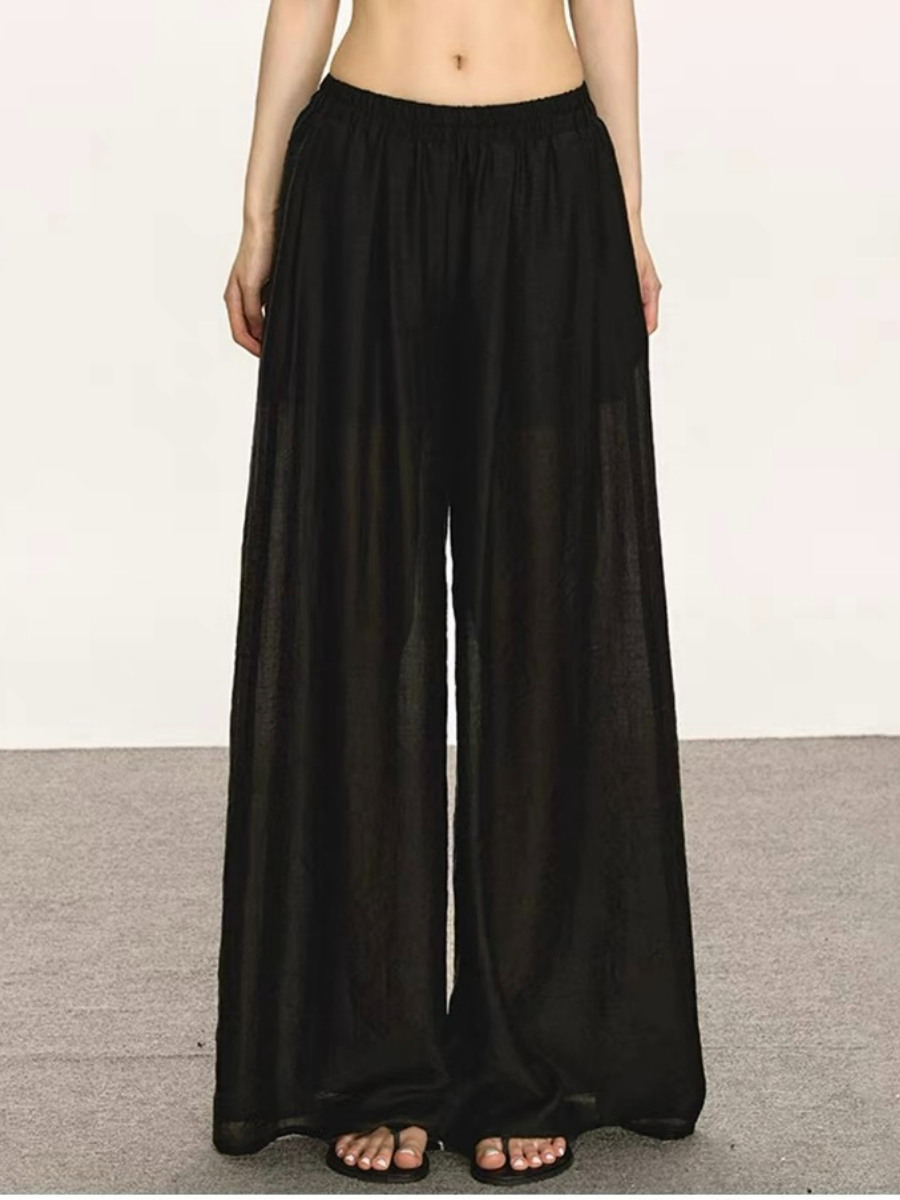 Deandra Tencel Texture Culottes