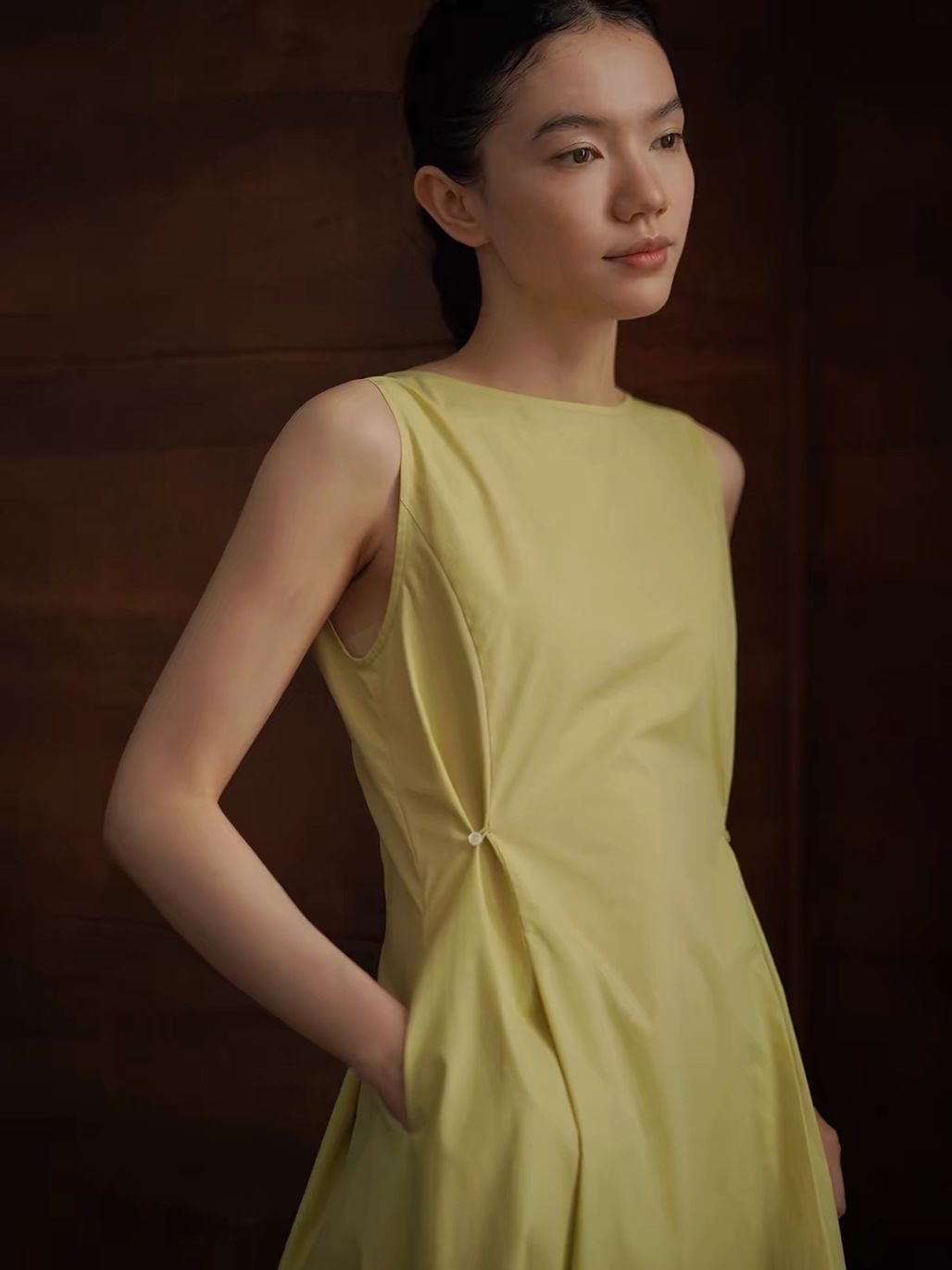 Rabiah Waist Defined Midi Dress