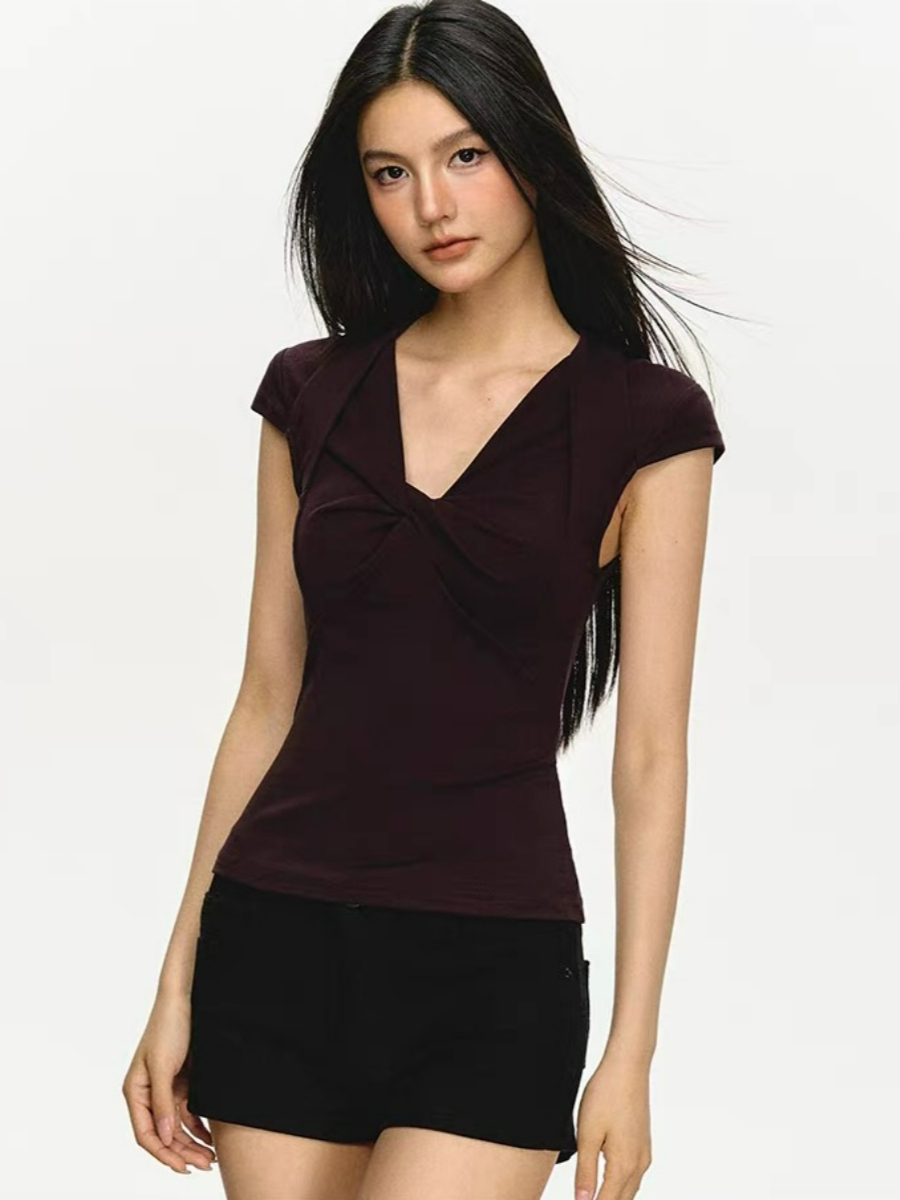 Daksha Front Knot Top