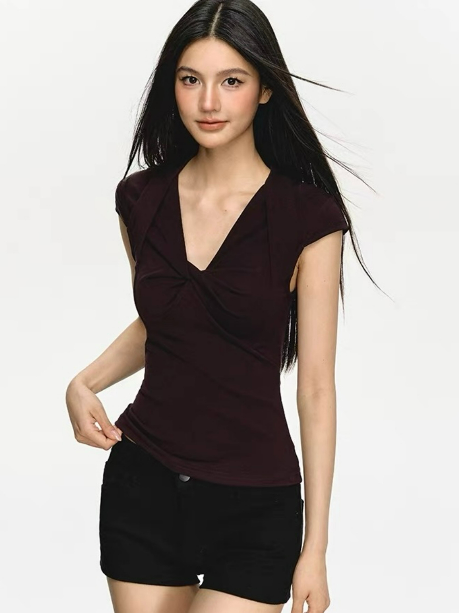 Daksha Front Knot Top