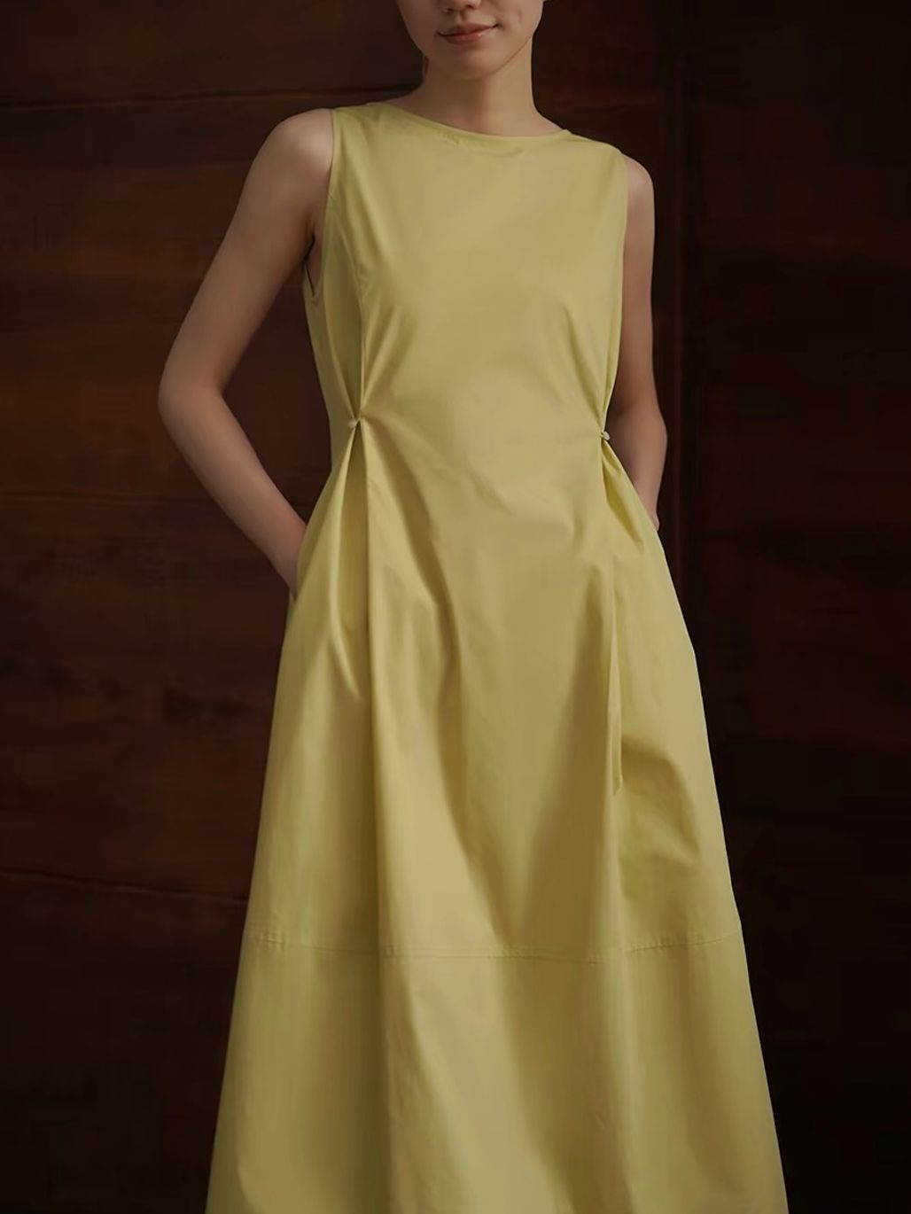 Rabiah Waist Defined Midi Dress