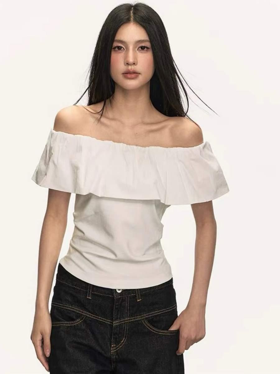 Daphne Off Shoulder Ruffle Top