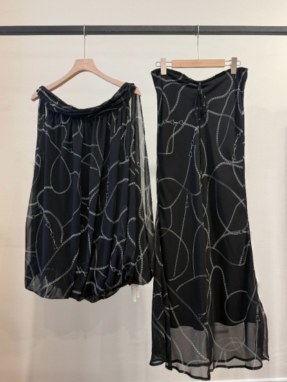 Wayan Graphic Print Skirt