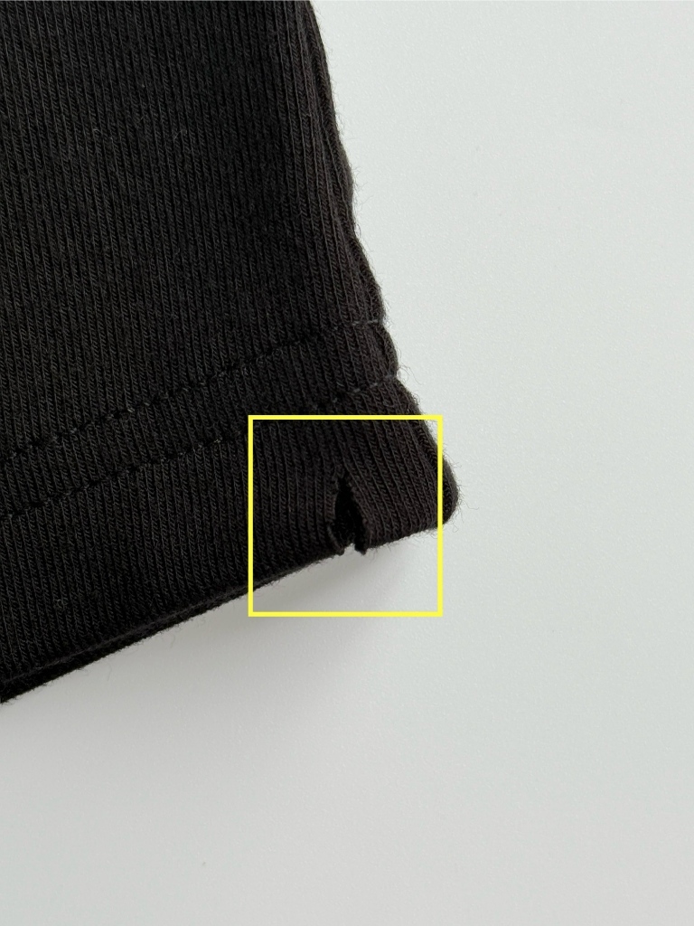 Jaja Off Shoulder Asymmetric Slde Slit Knit Top (Rejected-L size)