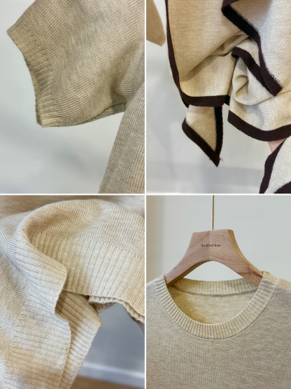 Yonaly Top & Shawl Two Pieces Top