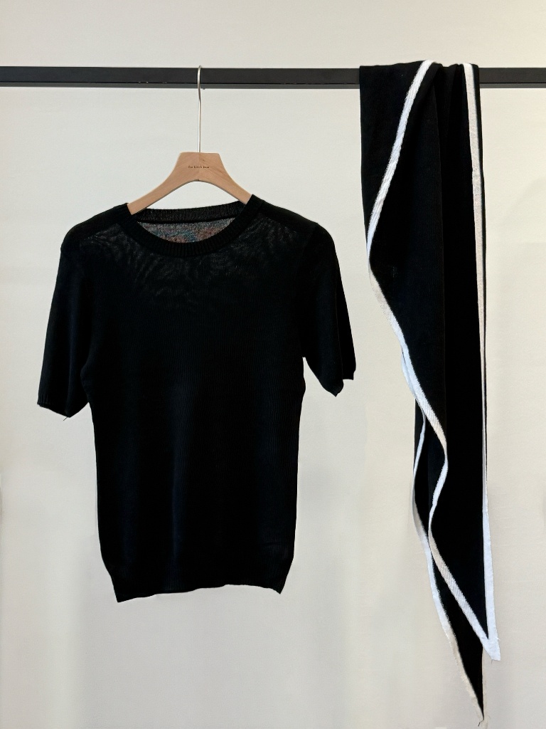 Yonaly Top & Shawl Two Pieces Top