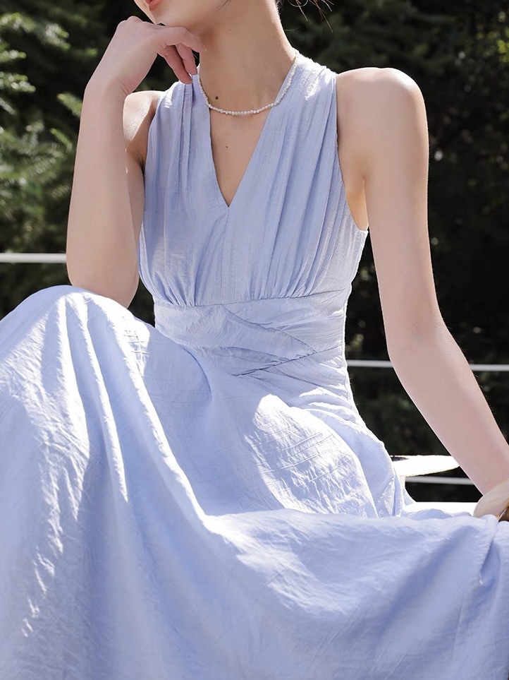 Xenna Halter Neck Maxi Dress