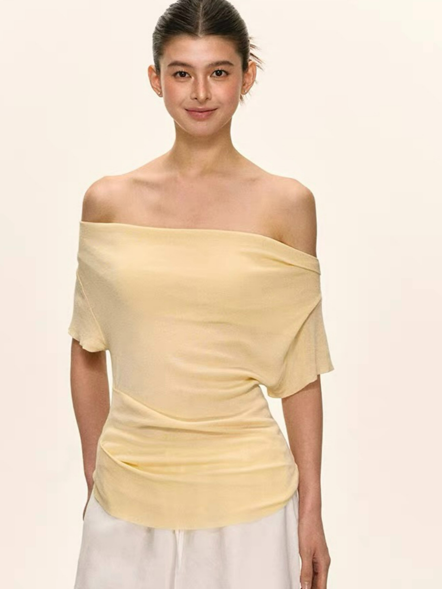 Dawn One Shoulder Knit Top