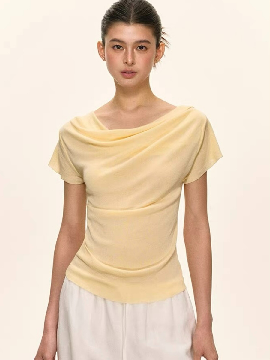 Dawn One Shoulder Knit Top