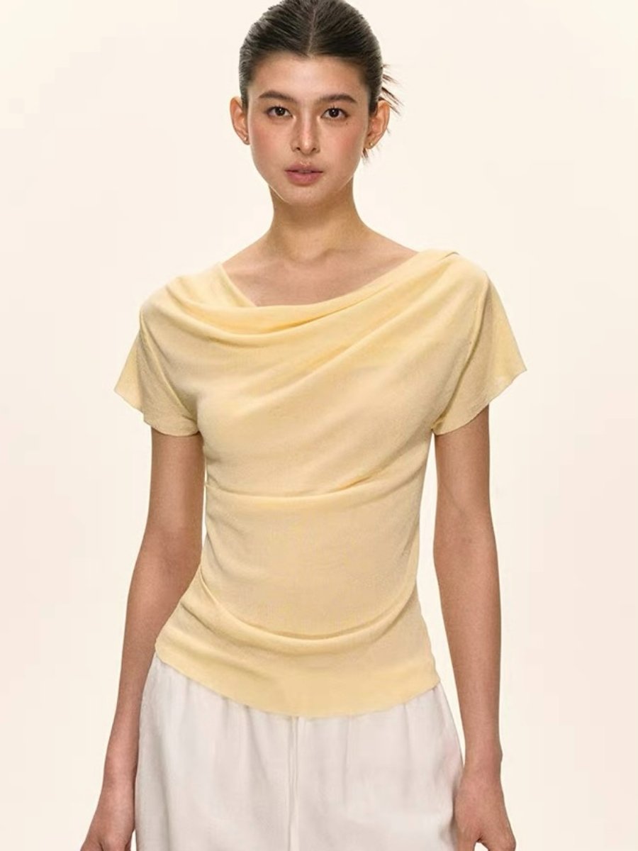 Dawn One Shoulder Knit Top