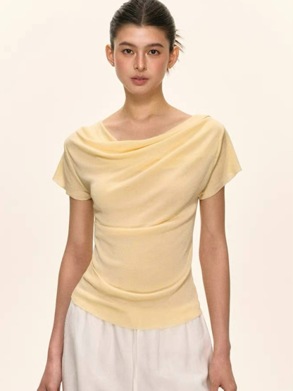 Dawn One Shoulder Knit Top