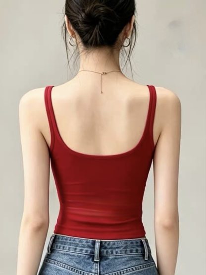 Emily Basic Strappy Padded Top