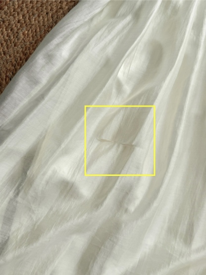 Madelle Lace Crochet V-Neck Dress (Rejected-M size)