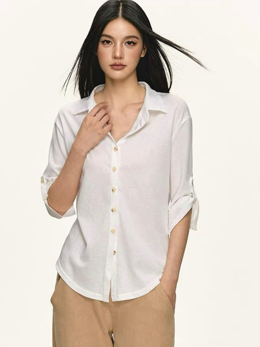 Derrie Tencel Textured Shirt