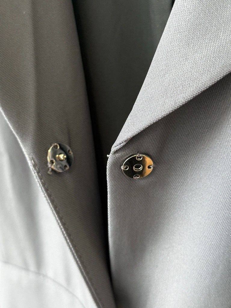 Kenna Lapel Collar Dress (Discounted-L size)