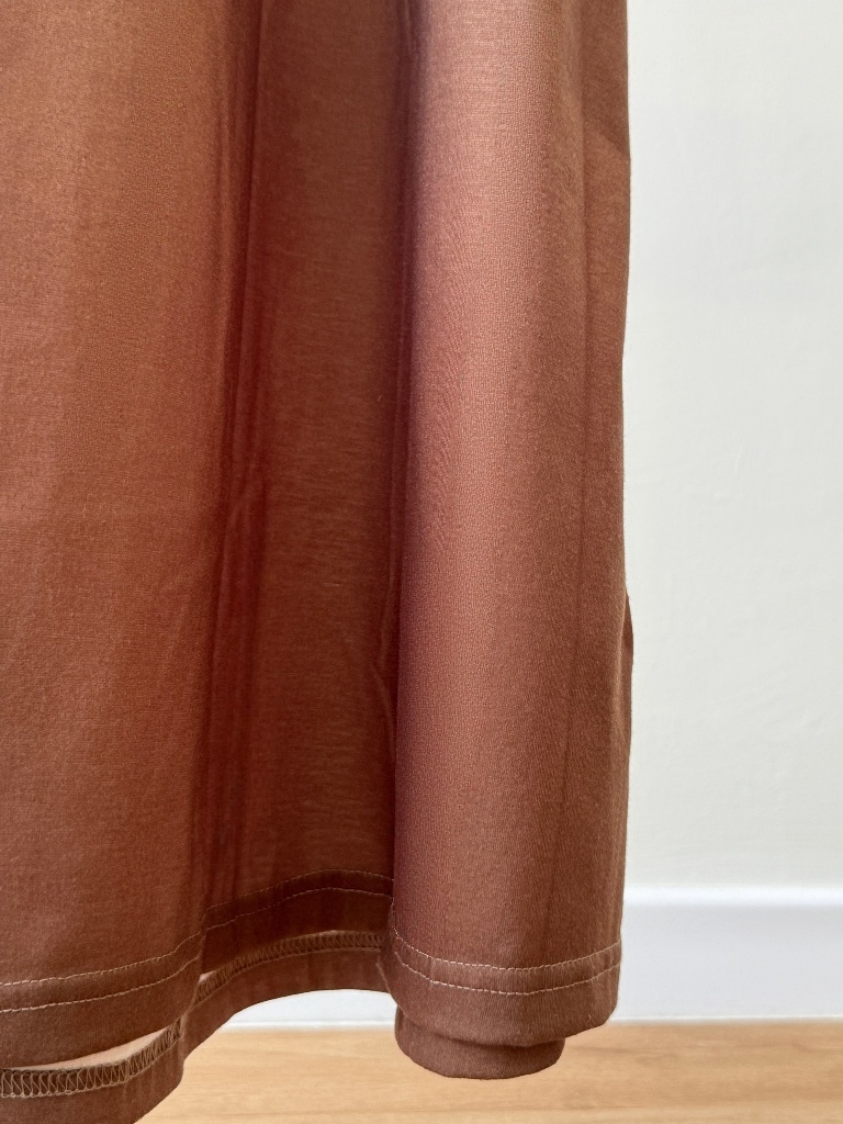 Lany Asymmetric Shoulder Gradient Color Dress (Discounted-S size)