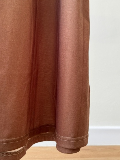 Lany Asymmetric Shoulder Gradient Color Dress (Discounted-S size)