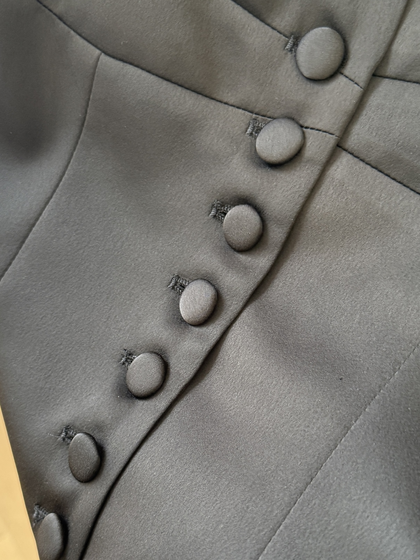 Lean Button Down Delicate Top (Discounted-S size)