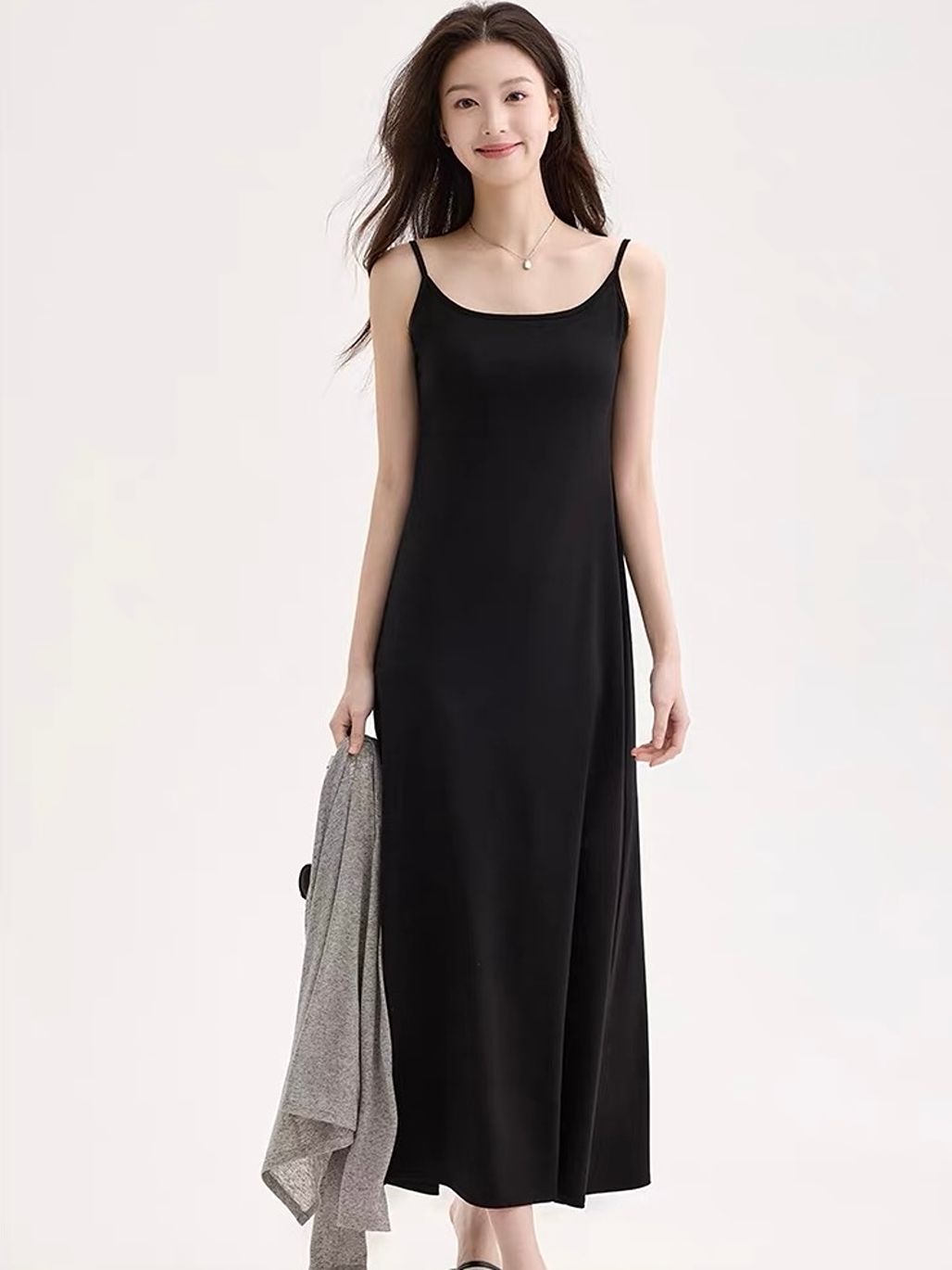 Ellise Stripe Padded Cami Dress