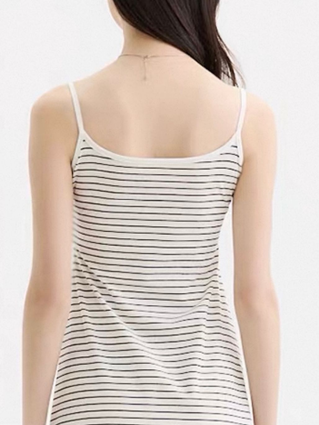 Ellise Stripe Padded Cami Dress