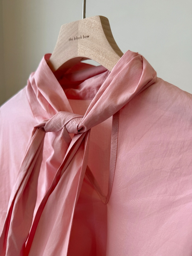 Valesa Ribbon Tie Long Sleeve Top (Discounted-M size)