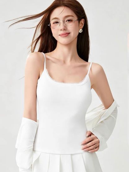 Emmy Lacey Trim Padded Cami Top