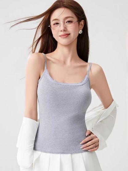 Emmy Lacey Trim Padded Cami Top